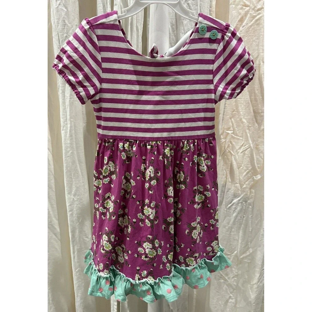 Matilda Jane‎ Call You Sweetheart Dress EUC Girls Brilliant Daydream Size 6